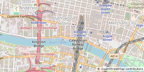 Map of Glasgow
