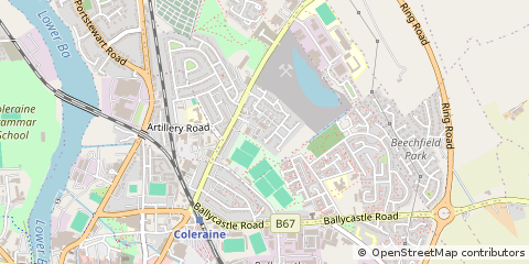 Map of Coleraine