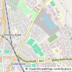 Map of Coleraine