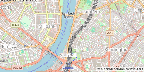 Map of Warterloo, London