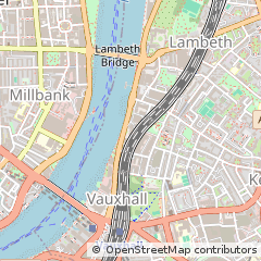 Map of Warterloo, London