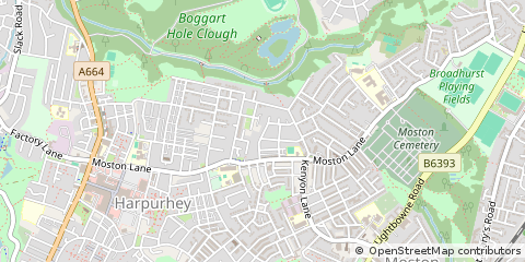 Map of Manchester