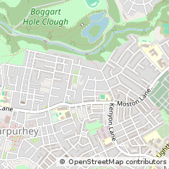 Map of Manchester