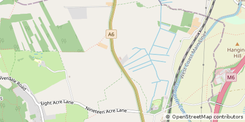 Map of Carnforth, Cumbria