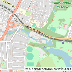 Map of Maidstone, Kent