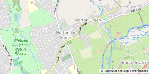 Map of Stoke-on-Trent