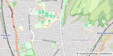 Map of Brighton