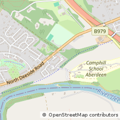 Map of Milltimber, Aberdeen