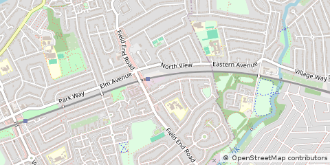 Map of Ruislip