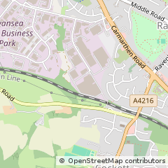 Map of Swansea