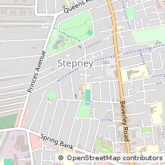 Map of Hull, East Yorkshire