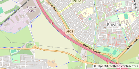 Map of Grangemouth
