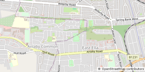 Map of Hull