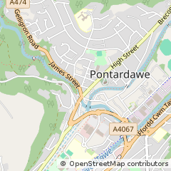 Map of Swansea