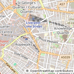 Map of Liverpool, County (Optional)