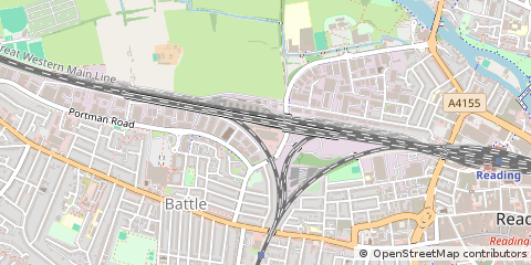 Map of Reading
