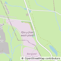 Map of Merthyr Tydfil