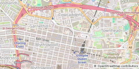 Map of Glasgow