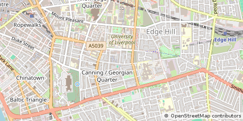 Map of Liverpool