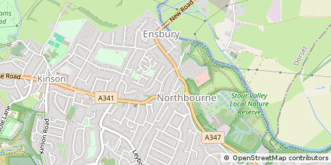 Map of Bournemouth