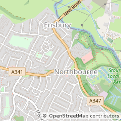 Map of Bournemouth