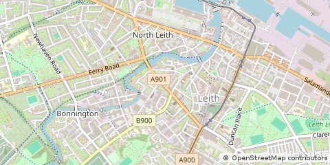 Map of Edinburgh