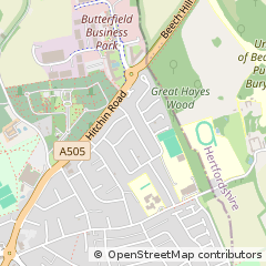 Map of Luton
