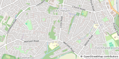 Map of Southampton, Hampshire