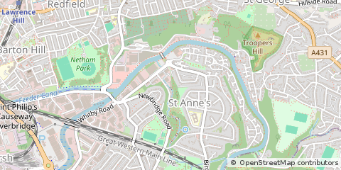 Map of Bristol