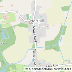 Map of Biggleswade, Middlesex