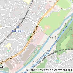 Map of Baildon, West Yorkshire