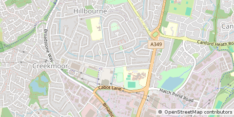 Map of Poole