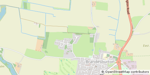 Map of Driffield, Yorkshire