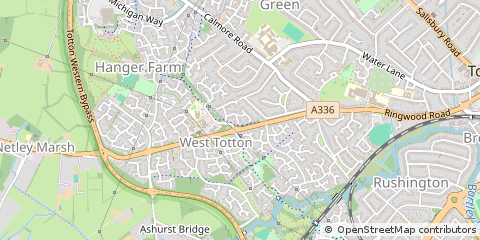 Map of Southampton
