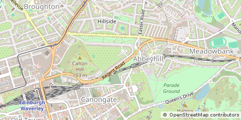Map of Edinburgh