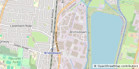 Map of Enfield