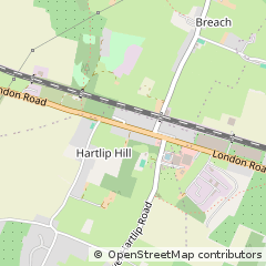 Map of Sittingbourne