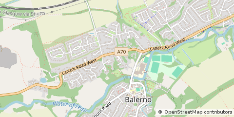 Map of Balerno