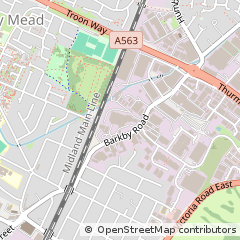 Map of Leicester
