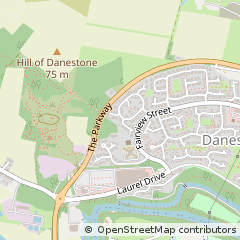 Map of Danestone, Aberdeen
