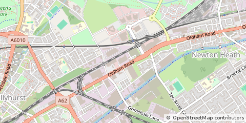 Map of Manchester