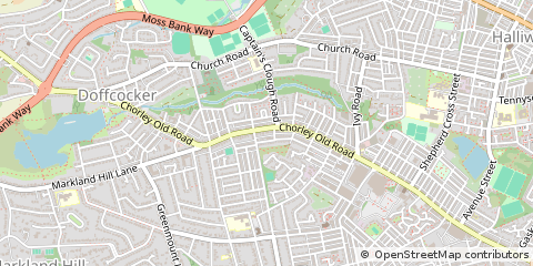 Map of Bolton