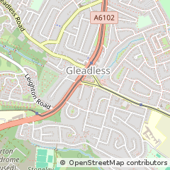 Map of Sheffield