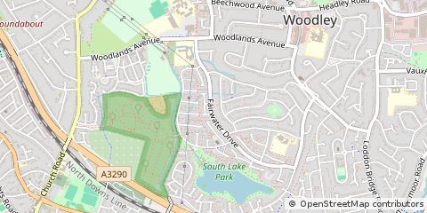 Map of Reading
