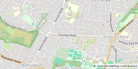 Map of Bournemouth