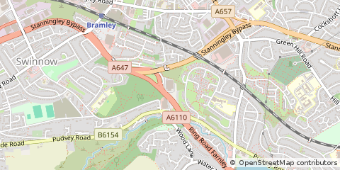 Map of Leeds
