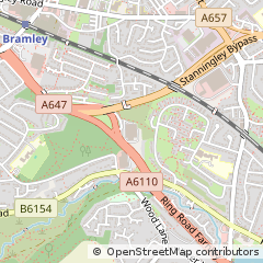 Map of Leeds