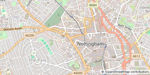 Map of Nottingham