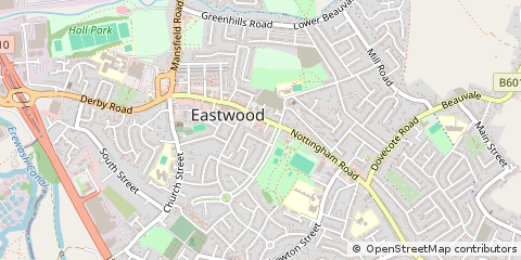 Map of Nottingham