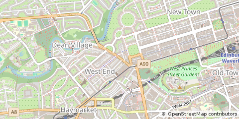 Map of Edinburgh